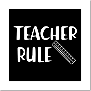 Teacher Rule Posters and Art